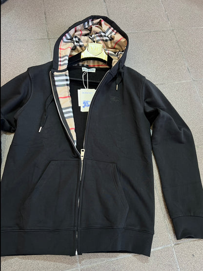 Zip Ζακέτα Burberry Μαύρη Classic