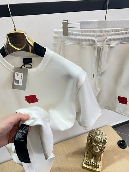 Summer Σετ 3Α Balenciaga Άσπρο/Κόκκινο