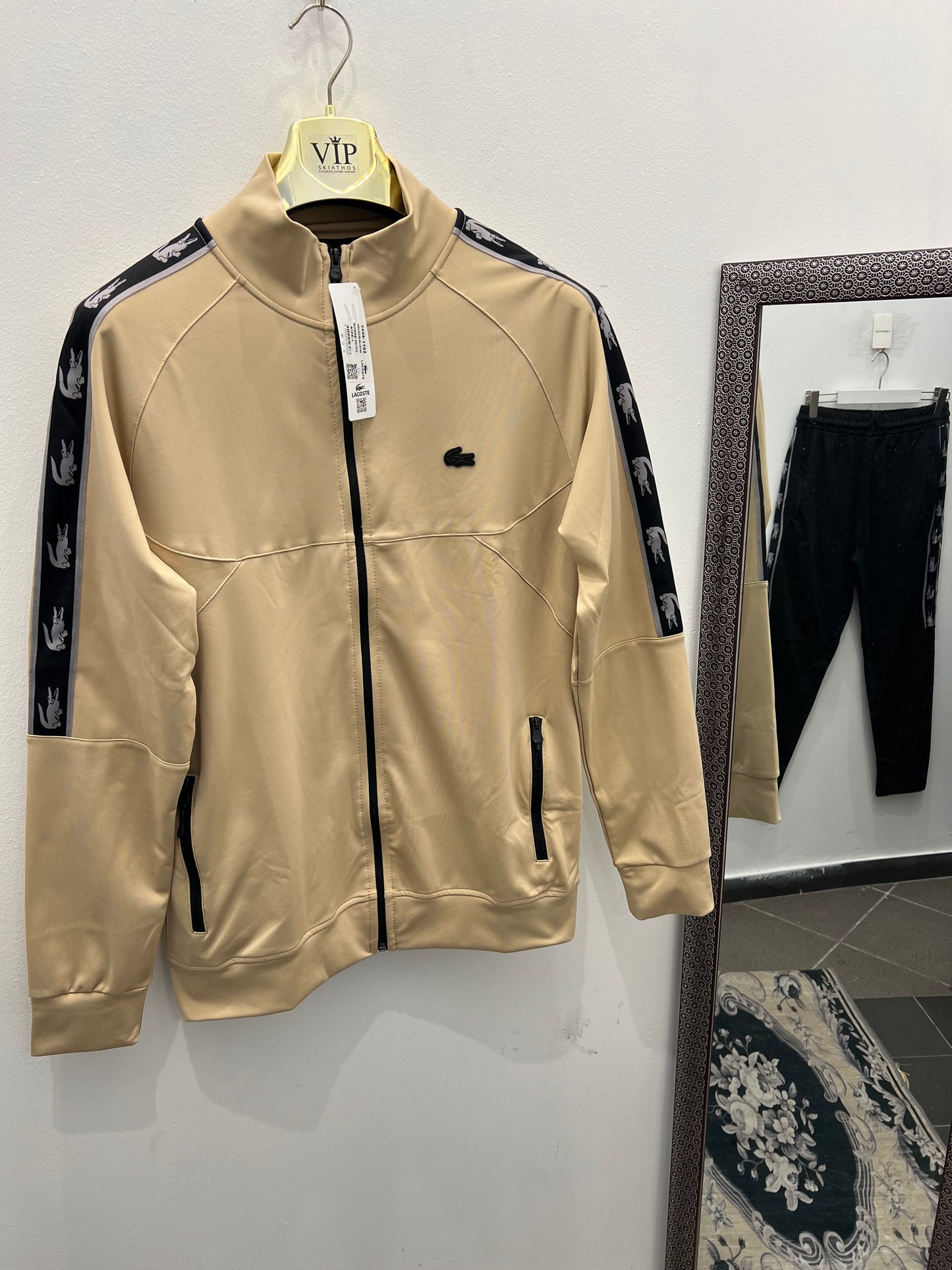 Σετ Φόρμας Lacoste Μπέζ/Μαύρο