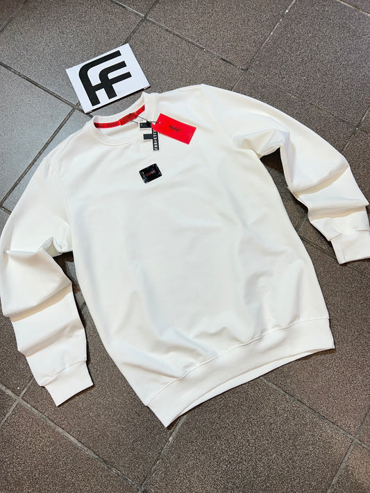 Hugo Άσπρη Long Μπλούζα