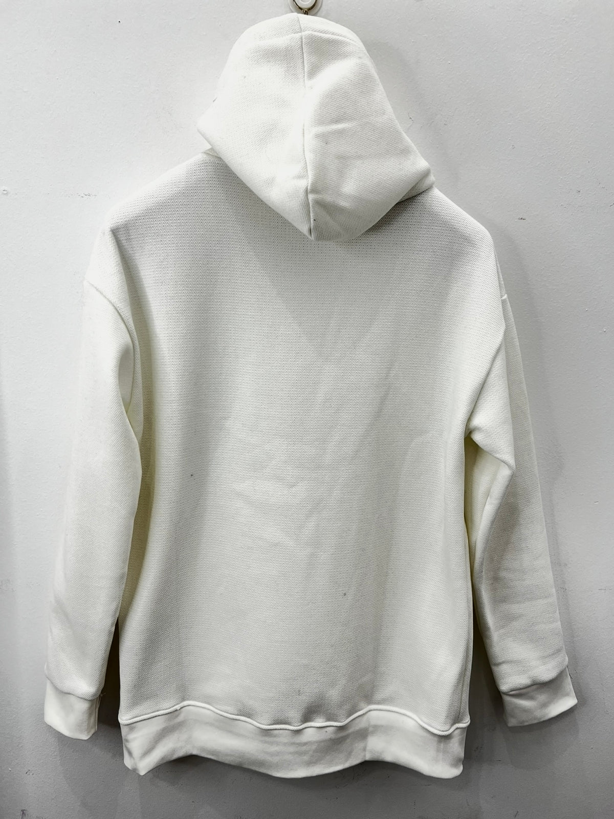 3A Hoodie Ls.Vn Λευκό OverFit