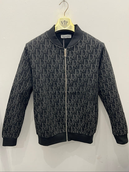 Dior Jacket Μαύρο Castror/Leather