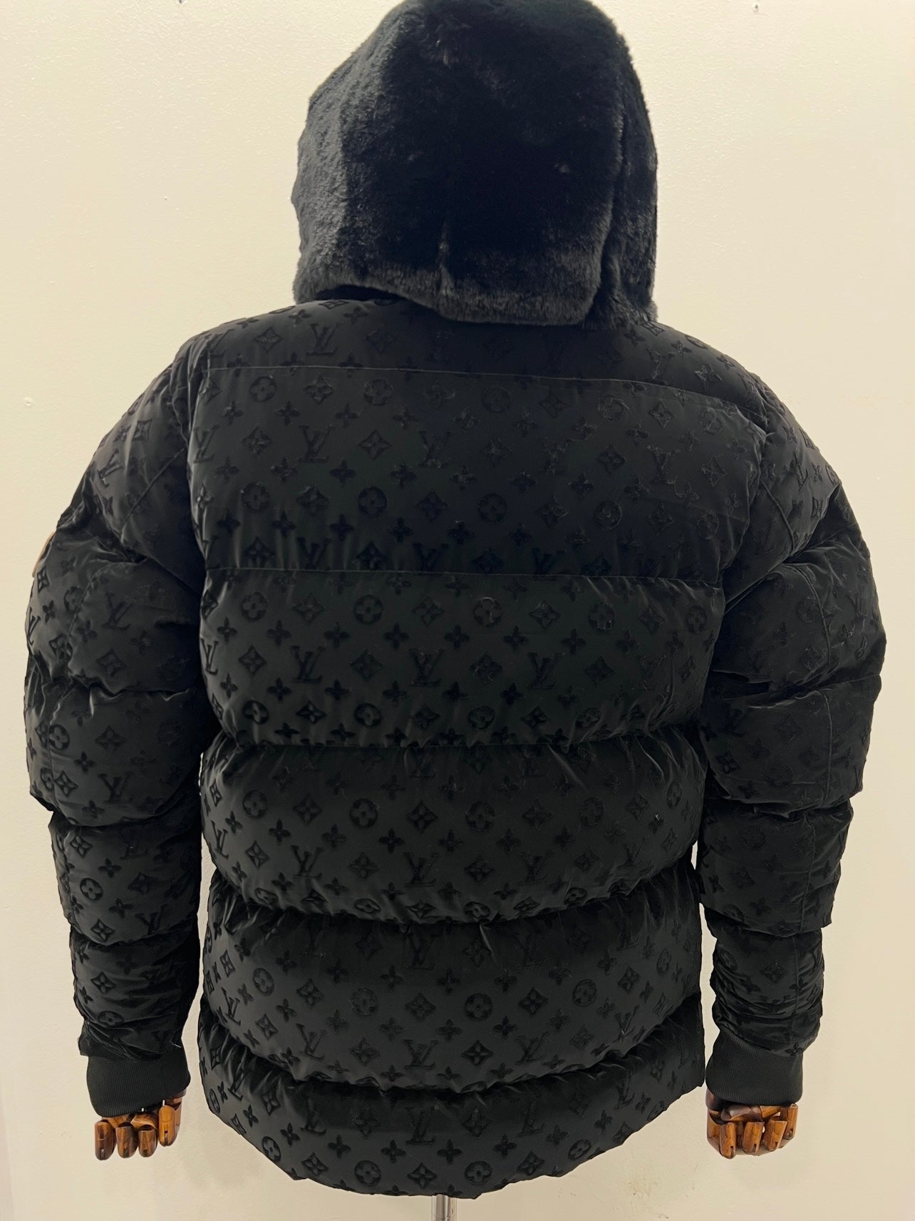 R Jacket Μαύρο Fur LsVn 3APlus