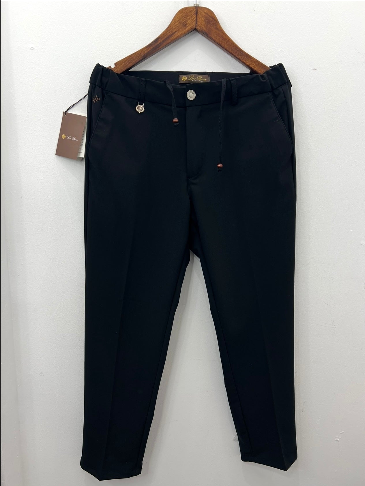 Παντελόνι Loro Piana Μαύρο Chino