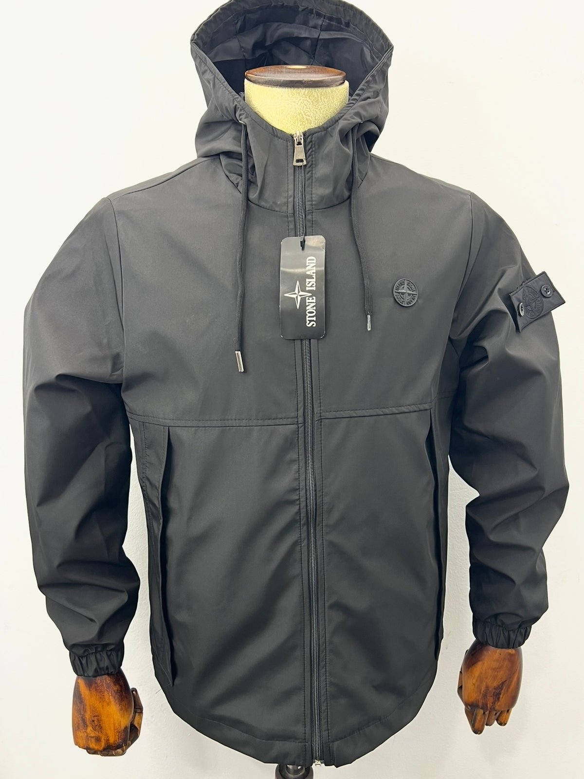 WindProof Stone Island Jacket 3A Black