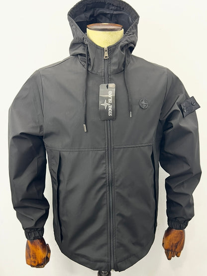 WindProof Stone Island Jacket 3A Black