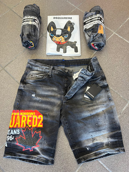Jean Βερμούδα Dsquared2 DarkGrey