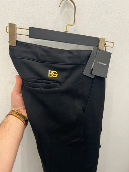 Παντελόνι Chino Dolce & Gabbana Μαύρο