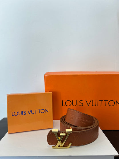 Ζώνη Δερμάτινη LV Ταμπά