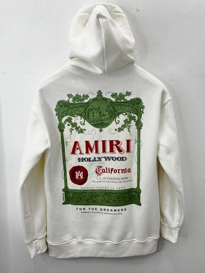 3A Hoodie Amiri Λευκό OverFit