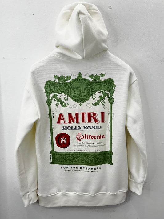 3A Hoodie Amiri Λευκό OverFit