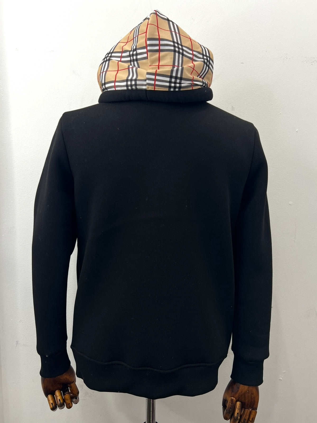 Ζακέτα Fleece Hoodie Burberry Μαύρη