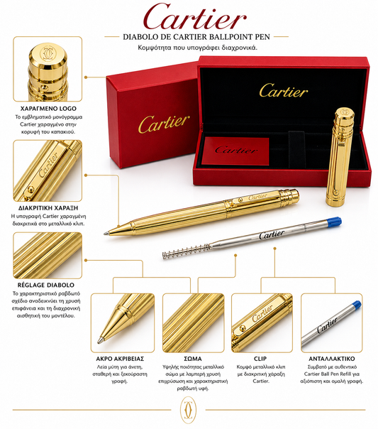 CT Luxury Pen 3A Gold Metal