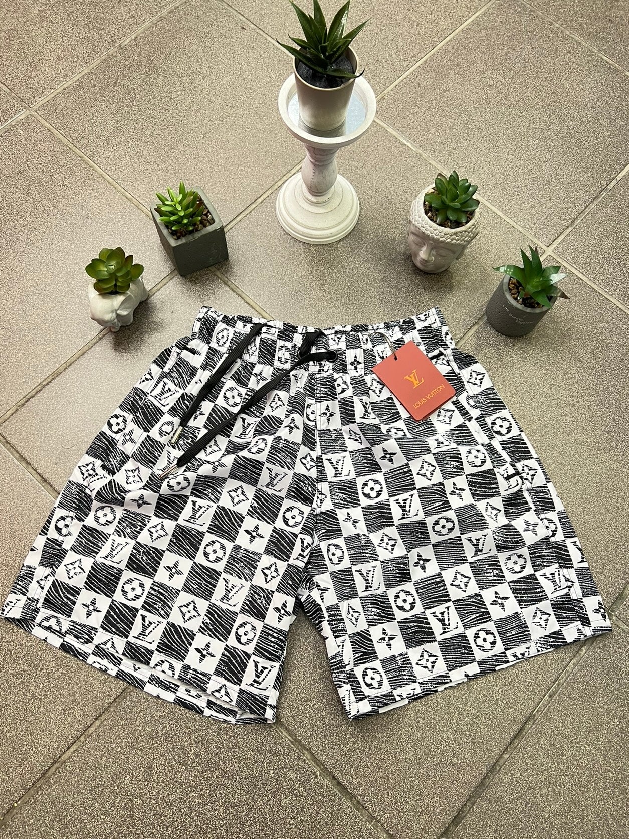 LV Μαγιό White/Black Swimwear