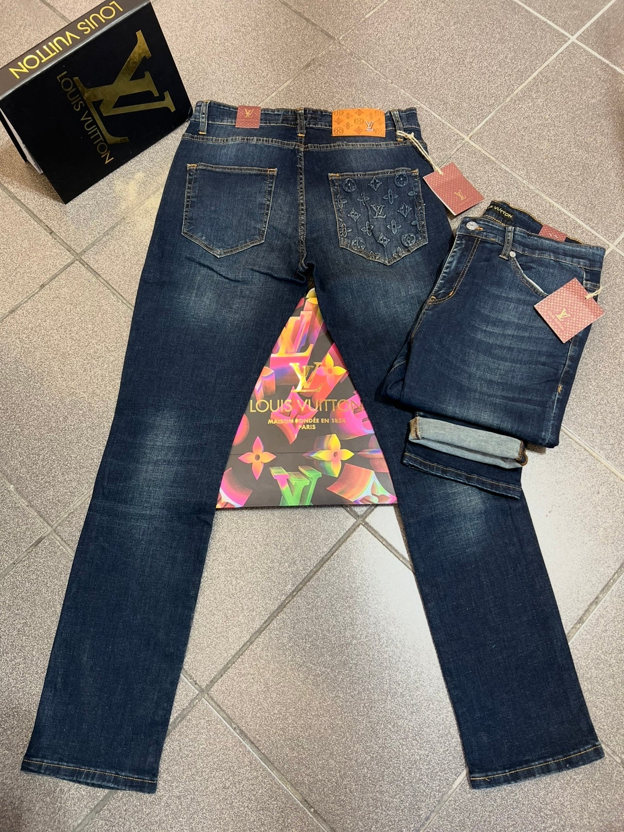 Jean Παντελόνι LsVn Classic Navy