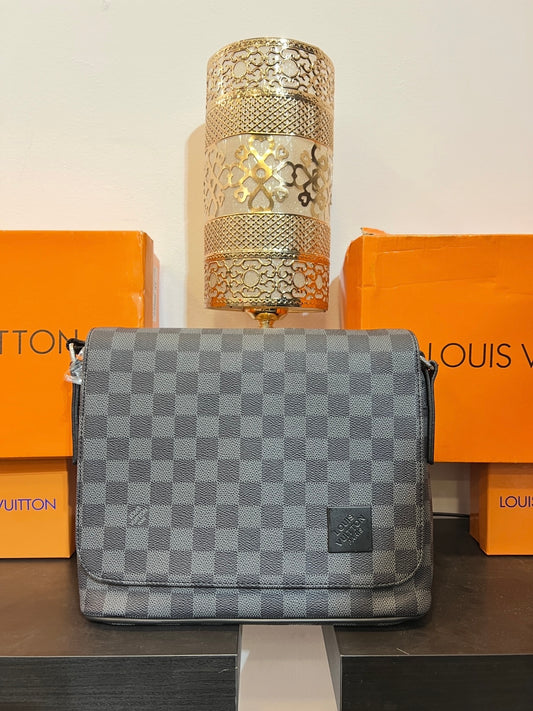 LV Μαύρο/Γκρί Damier Big Bag