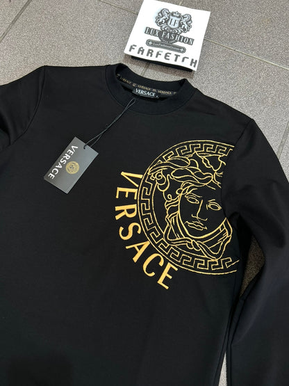 Μπλούζα Versace LongSleeve Μαύρη