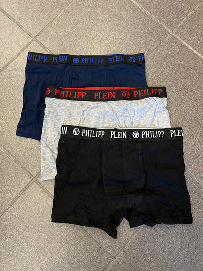 3 Τεμ Pack Philip Plein Boxers