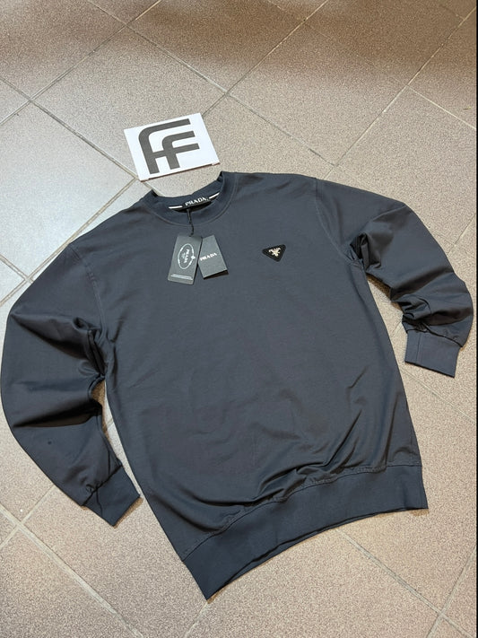 Prada Γκρί Long Μπλούζα