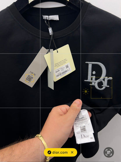 3A C.Dior T-Shirt Oversized Μαύρο