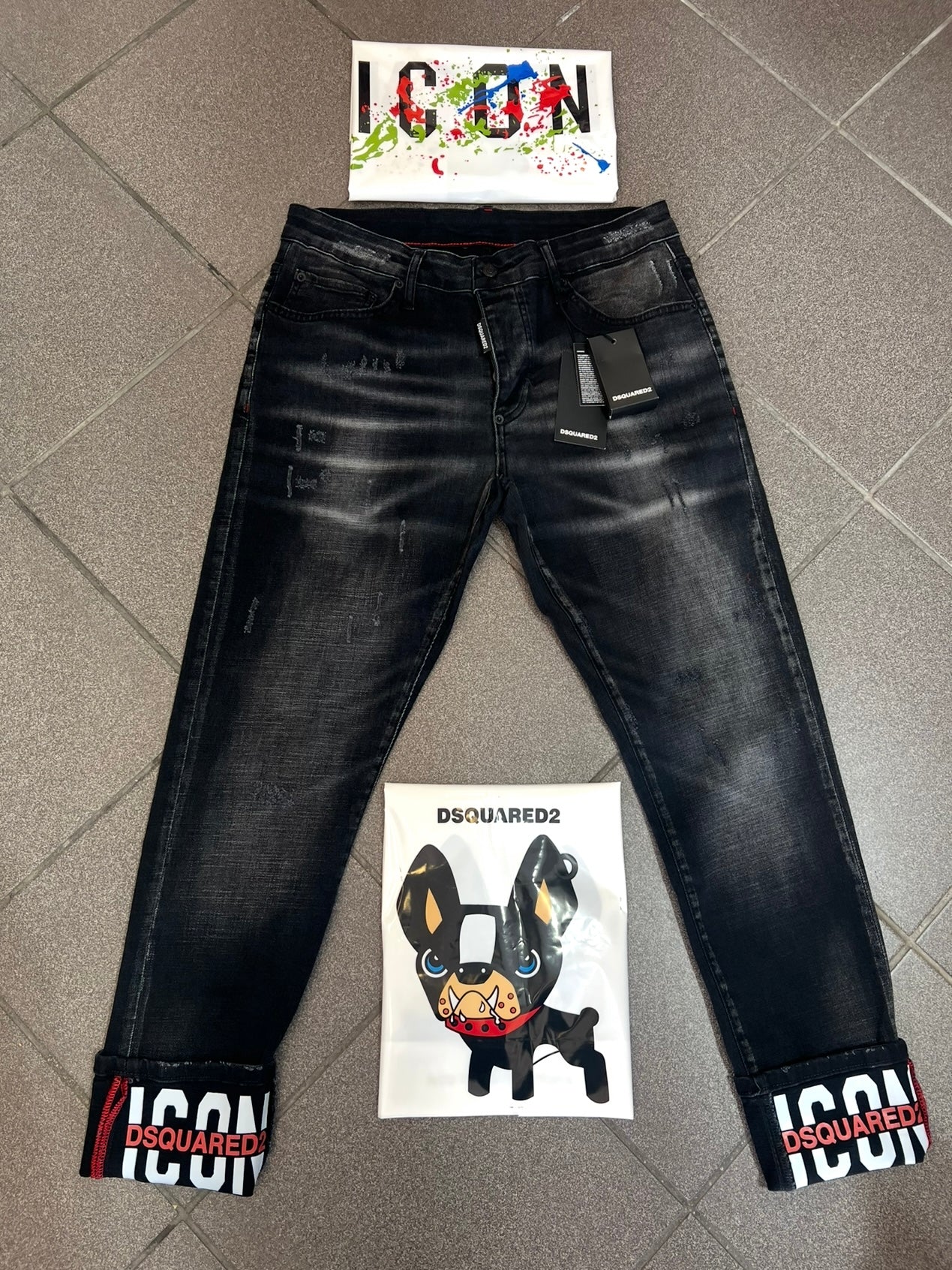 Jean Παντελόνι Dsquared 2 Sky Grey