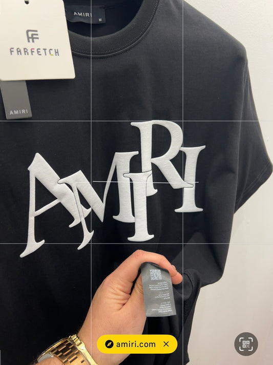 T-Shirt 3A Μαύρο Amiri SE