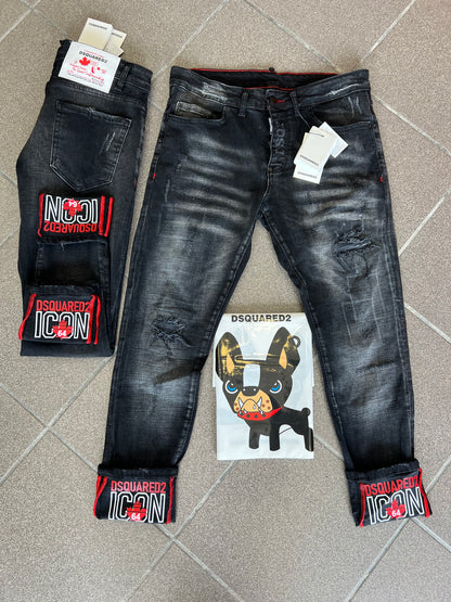 Jean Παντελόνι Dsquared2 DarkGrey