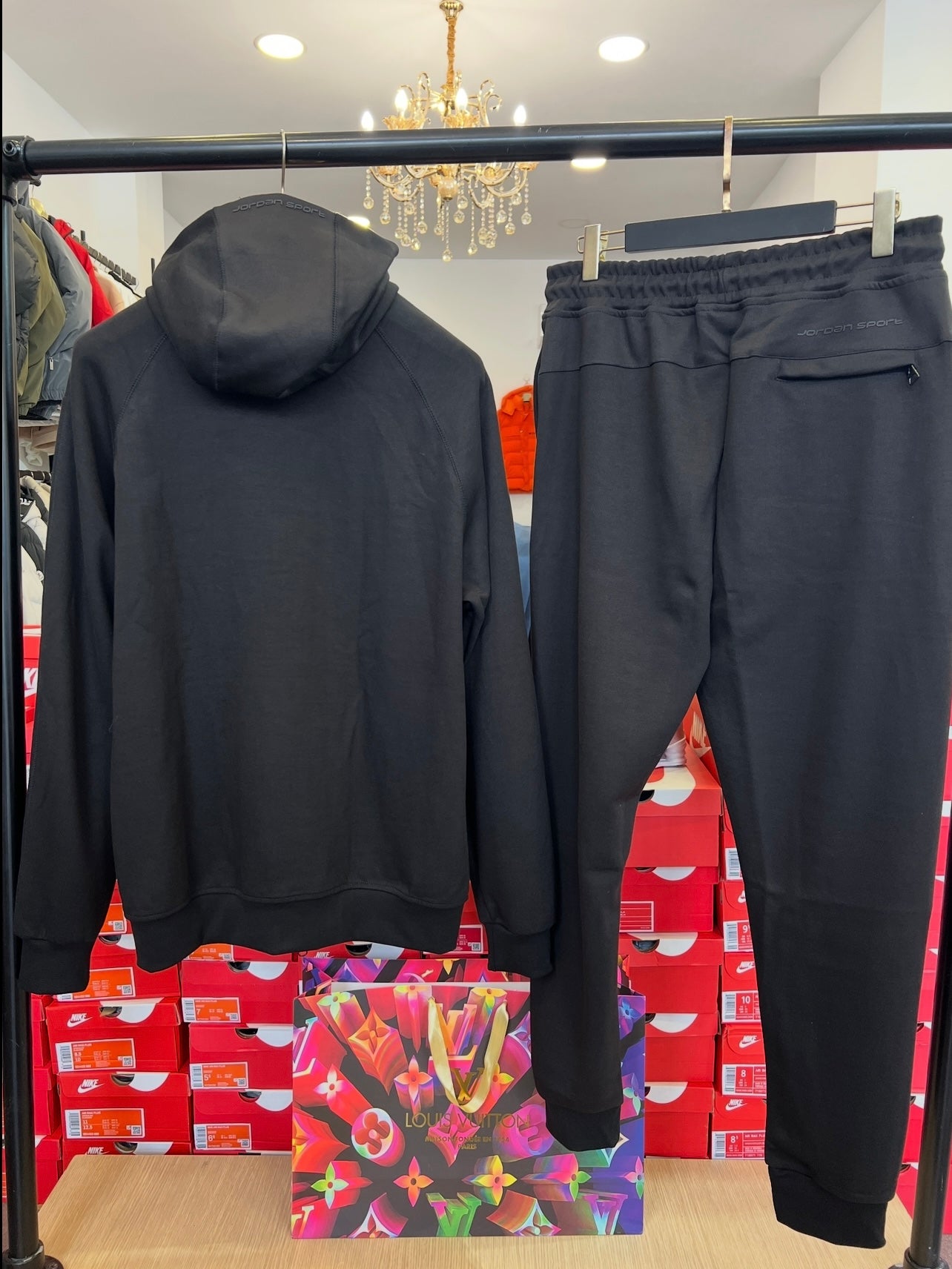 Nike Μαύρο Jordan Tracksuit R