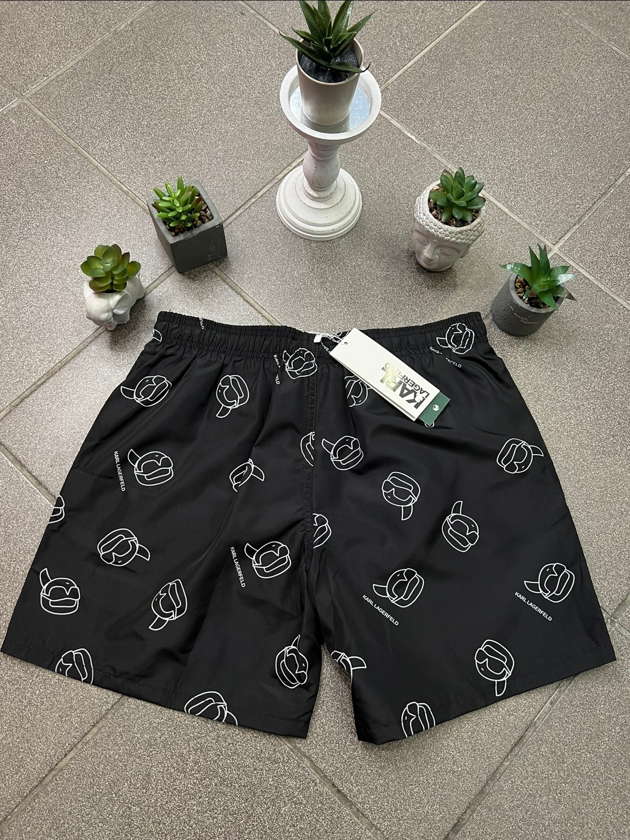 Karl Lagerfeld Μαγιό Black Swimwear