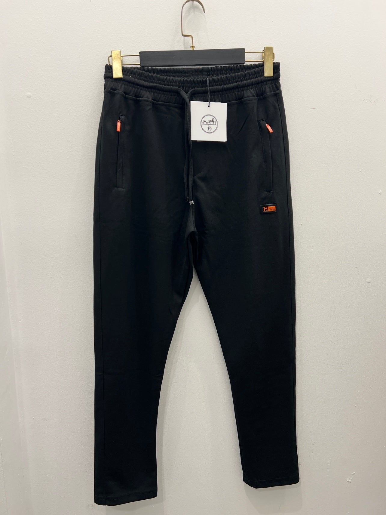 Παντελόνι Pique Hermes Μαύρο