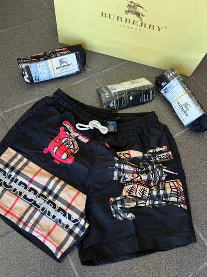 Μαγιό Burberry Swimwear Μαύρο