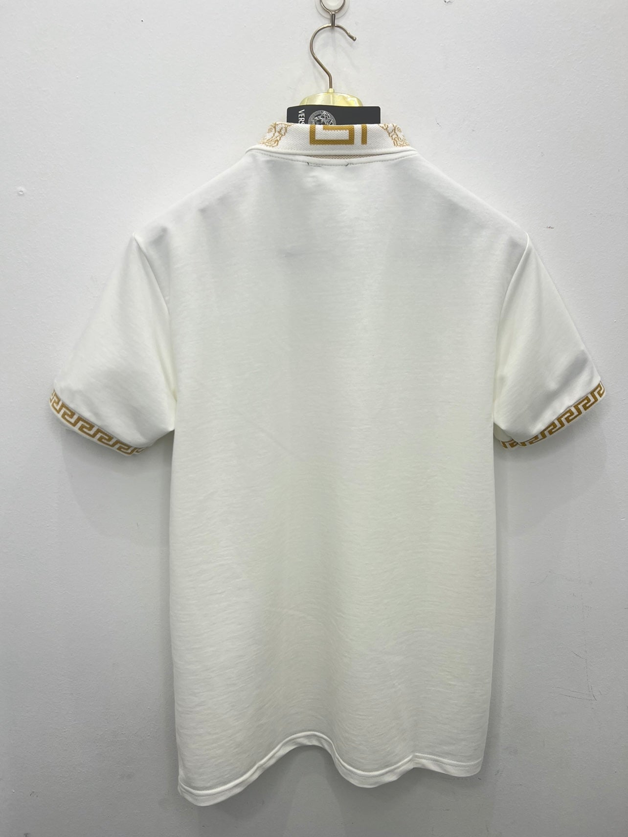Polo Μπλούζα 3A Versace Άσπρη