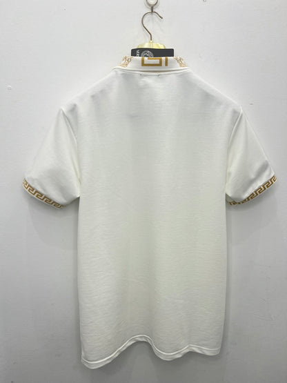 Polo Μπλούζα 3A Versace Άσπρη
