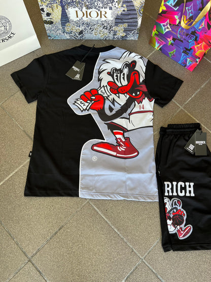 Σετ 3Α HoodRich Μαύρο