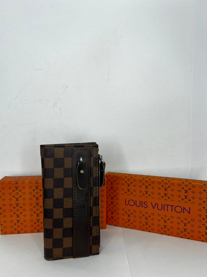 Leather Πορτοφόλι Ls.Vn Καφέ Multiuser