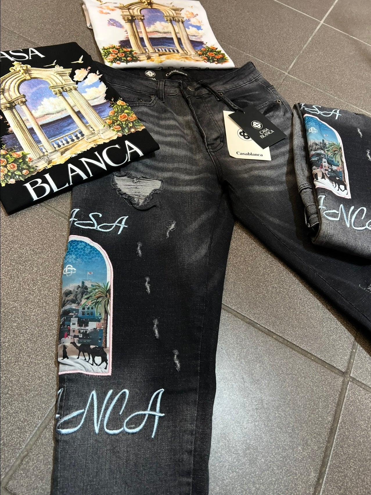 Jean Παντελόνι Casa Blanca Grey  Denim