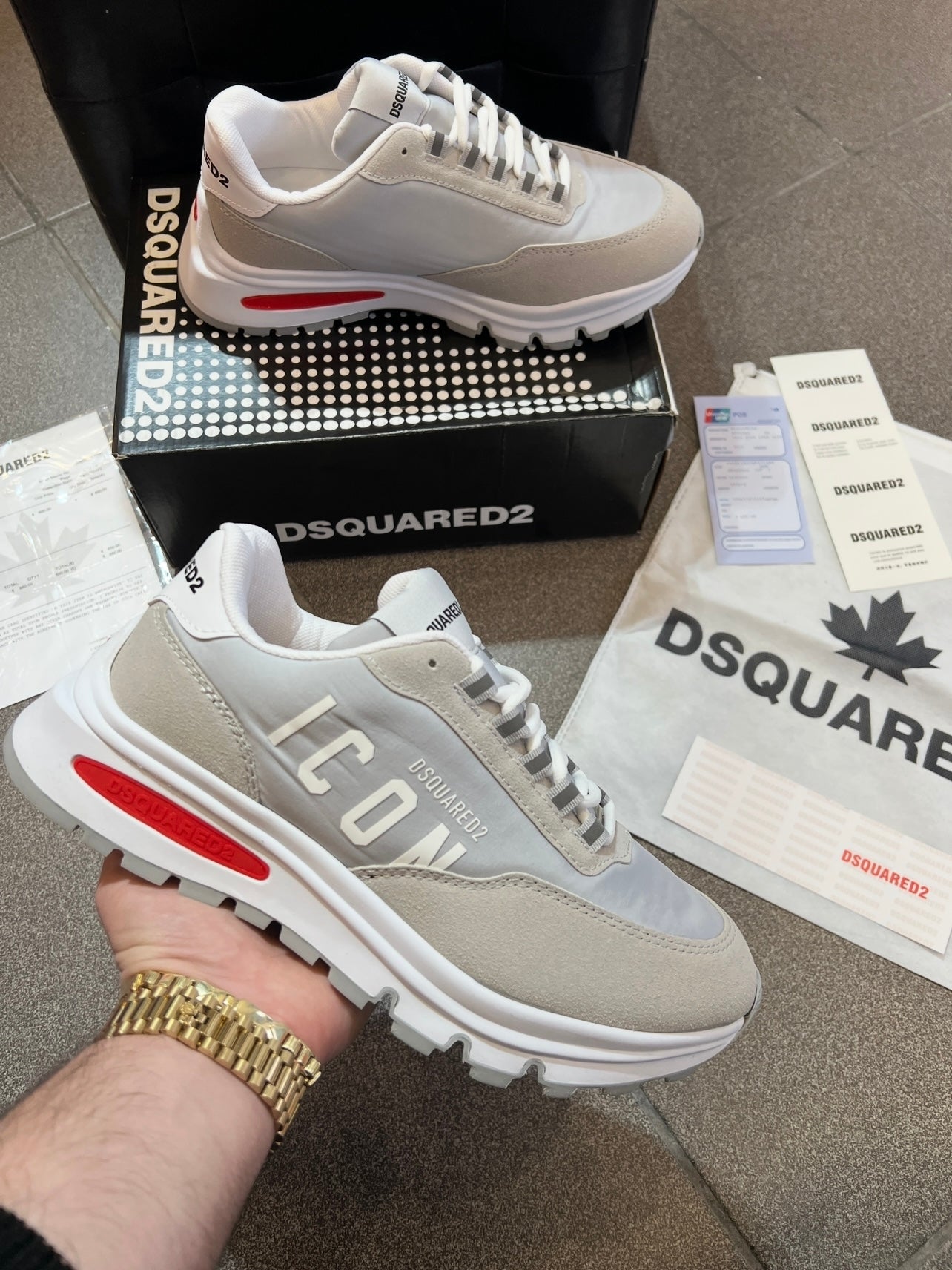 Dsquared2 Sneaker Oxford White