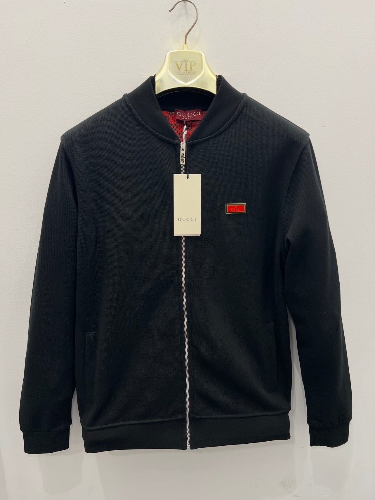 Zip Ζακέτα GC Μαύρη Classic