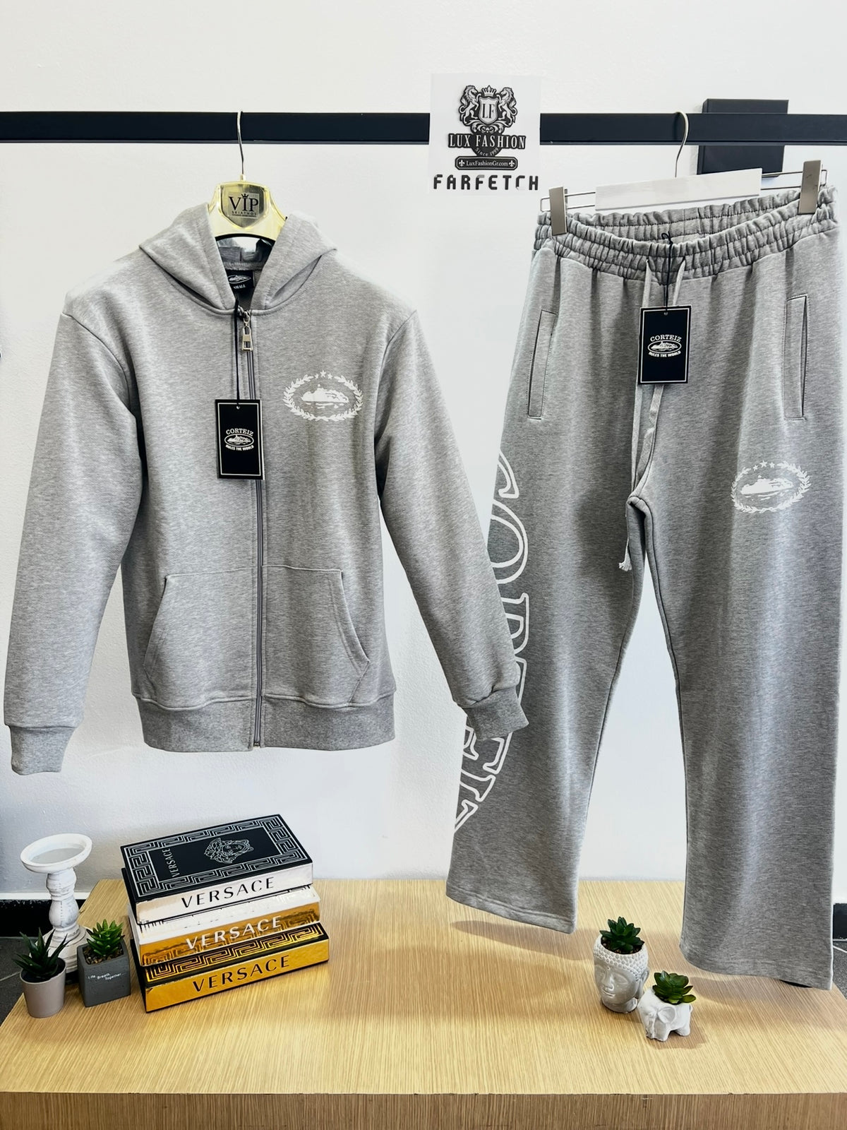 3A Tracksuit CorteiZ OverSized Γκρί