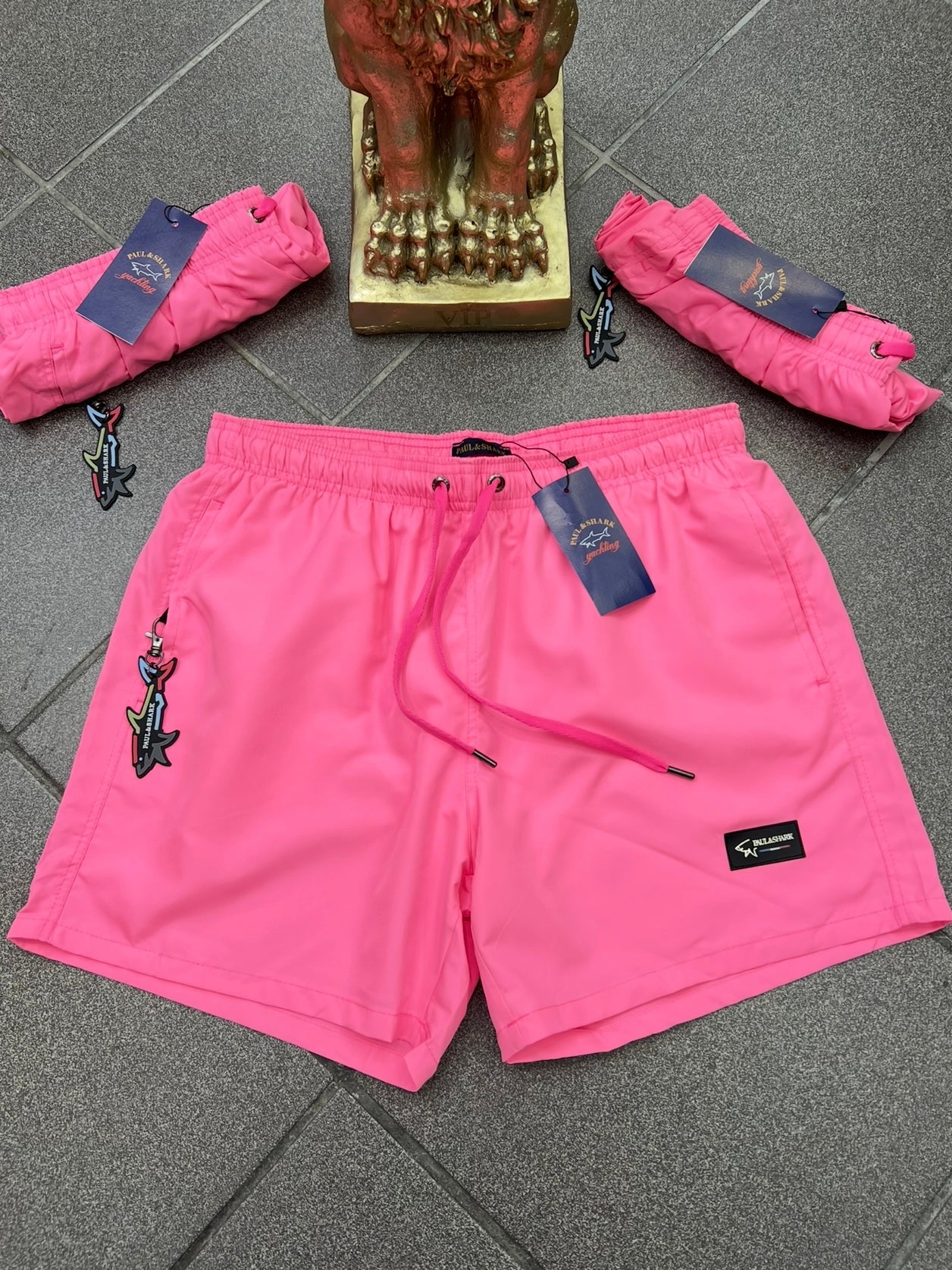 Paul & Shark Μαγιό Pink Swimwear