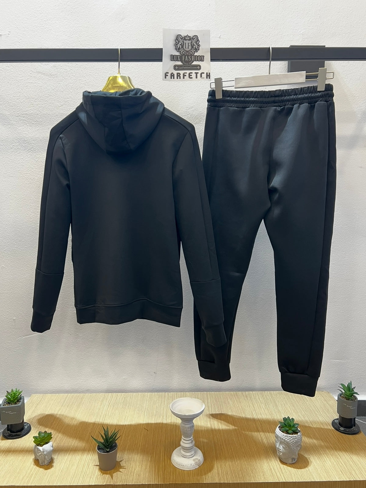 Φόρμα Nike Teck Dry Fit Tracksuit Μαύρο