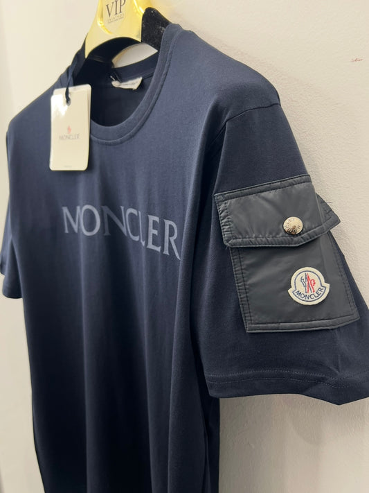 Moncler Cargo 3A T-Shirt Μπλέ