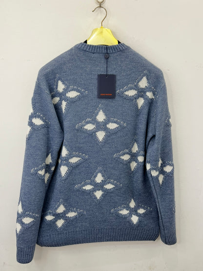 Sweater Πλεκτό Ls.Vn Σιέλ Πουλόβερ