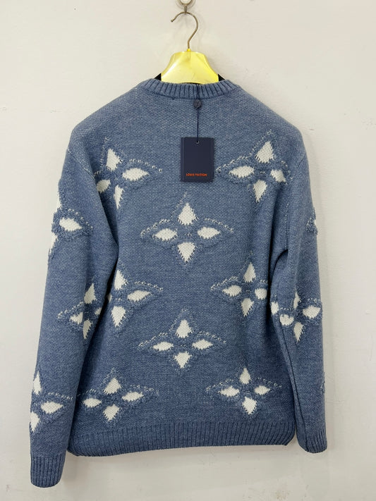 Sweater Πλεκτό Ls.Vn Σιέλ Πουλόβερ
