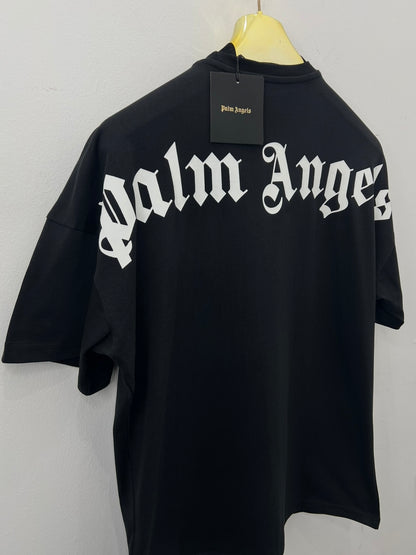 3A Palm Angels T-Shirt Oversized Μαύρο