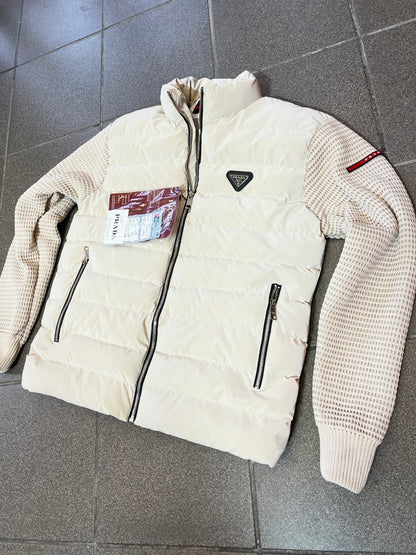 Puffer Μπέζ Prada 3Α Jacket