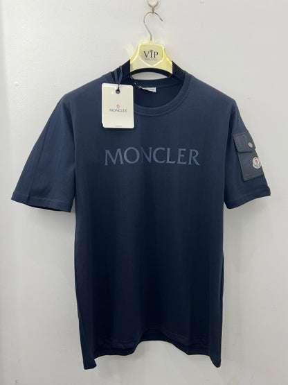 Moncler Cargo 3A T-Shirt Μπλέ