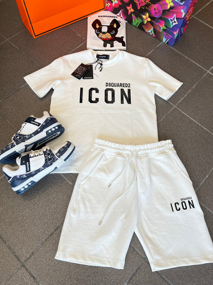 Σετ Over 3Α Dsquared Λευκό