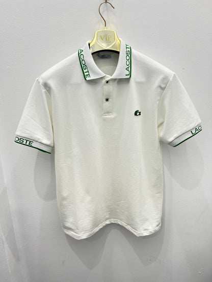 Polo T-Shirt Μπλούζα Lacoste Λευκή