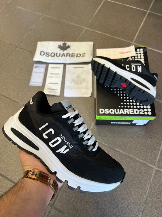 Dsquared2 Sneaker Μαύρο